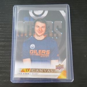 Edmonton Oilers Zach Hyman hockey card
